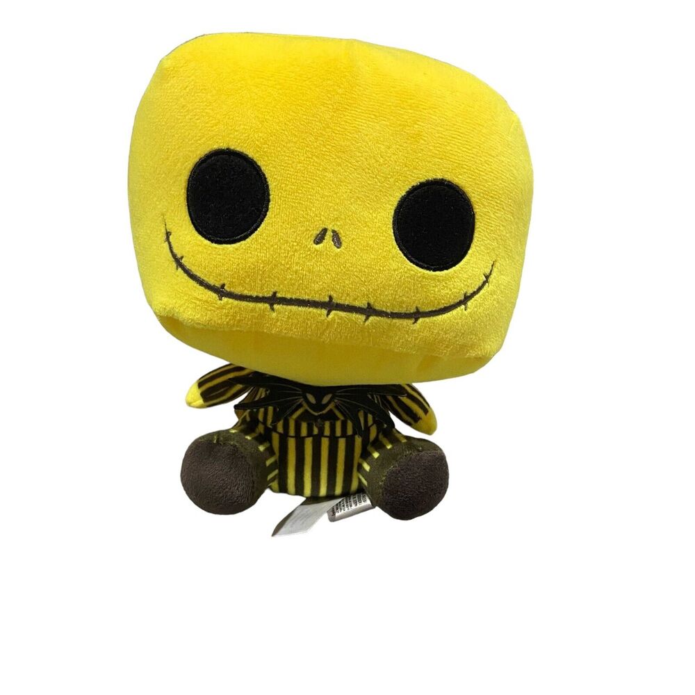 Funko Plush JACK SKELLINGTON BLACK LIGHT 7" Disney Nightmare Before Christmas